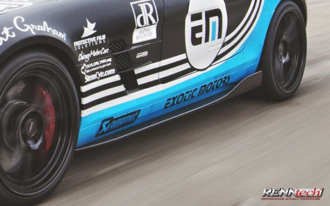 Mercedes SLS AMG - RENNtech Carbon Fibre Side Skirts