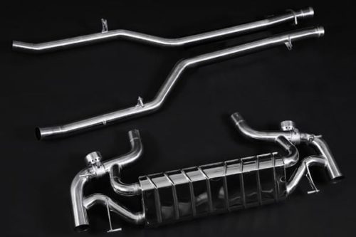 Mercedes SLS AMG - RENNtech Stainless Steel Valved Sports Exhaust System w/ Programmable Remote Control