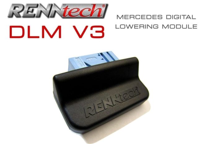 Mercedes E550 (2010-2013) - RENNtech V3 Digital Suspension Lowering Module