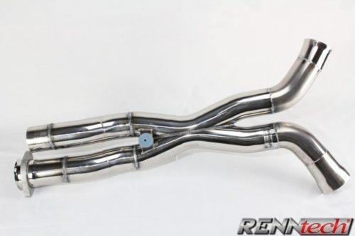 Mercedes E63 AMG (2010-2011) - RENNtech Stainless Steel Sound and Performance Pipe