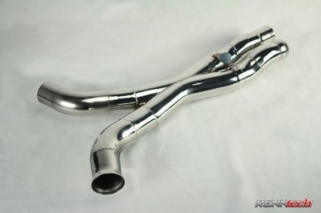 Mercedes C63 AMG (2008-2011) - RENNtech Stainless Steel Sound and Performance Pipe