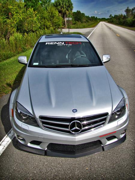 Mercedes C63 AMG (2008-2011) - RENNtech Carbon Fibre Full C74 Widebody Conversion Aero Package