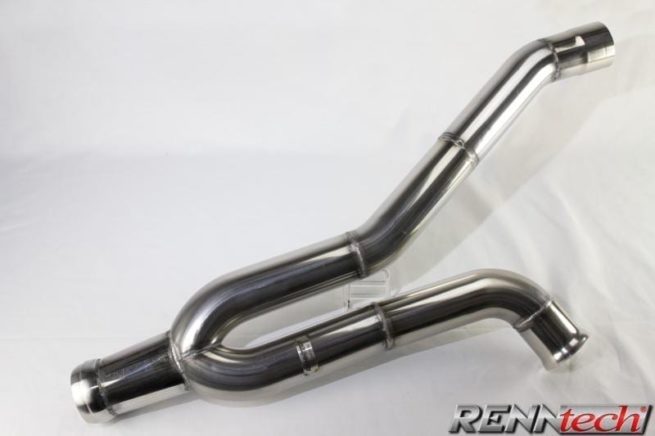 Mercedes CLK63 AMG Black Series (2004-2010) - RENNtech Stainless Steel Sound and Performance Pipe