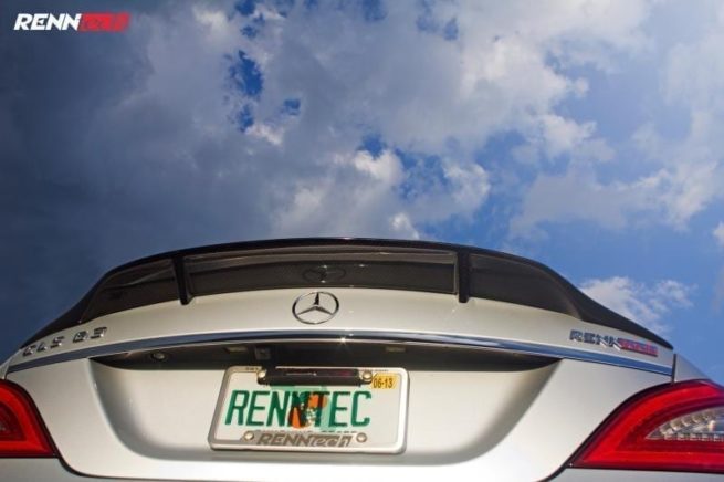 Mercedes CLS550 Biturbo (2011-2014) - RENNtech Carbon Fibre Boot Lid Spoiler