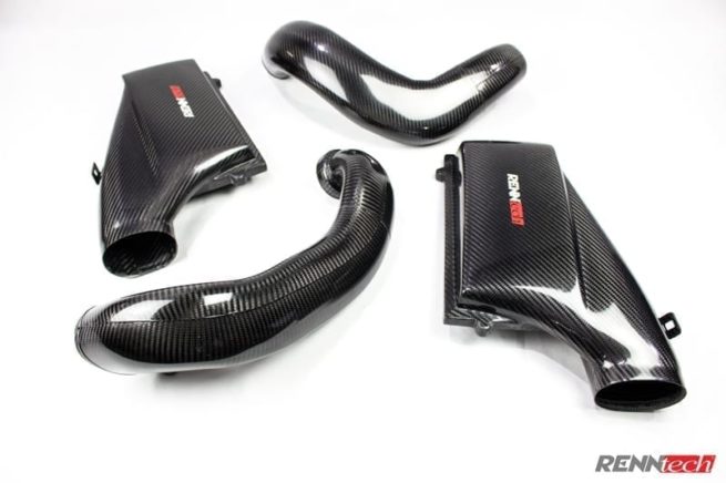 Mercedes CLS63 AMG Biturbo (2011-2014) - RENNtech Carbon Fibre Airbox with Upgraded Turbo
