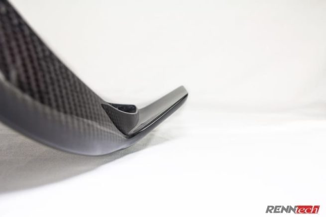 Mercedes CLS63 AMG Biturbo (2011-2014) - RENNtech Carbon Fibre 3 pc. Front Splitter