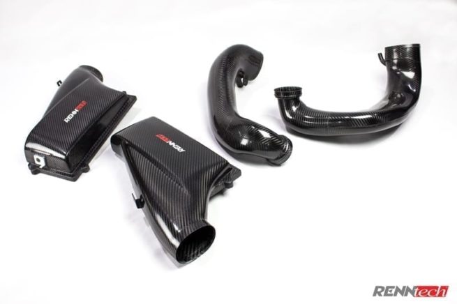 Mercedes CLS63 AMG Biturbo 4-Matic (2011-2014) - RENNtech Carbon Fibre Airbox with Upgraded Turbo