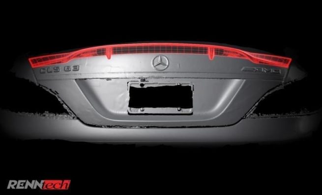 Mercedes CLS63 AMG Biturbo 4-Matic (2011-2014) - RENNtech Carbon Fibre Boot Lid Spoiler