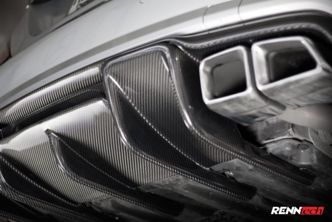 Mercedes CLS63 AMG Biturbo 4-Matic (2011-2014) - RENNtech Carbon Fibre Rear Diffuser