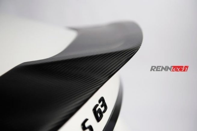 Mercedes CLS550 Biturbo (2015on) - RENNtech Carbon Fibre Boot Lid Spoiler