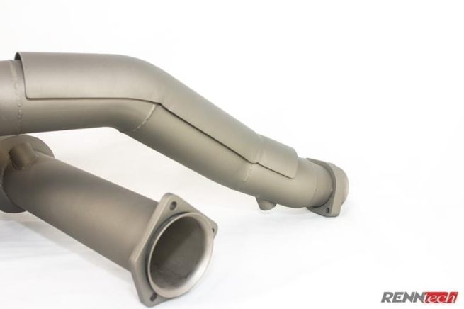 Mercedes G63 AMG Biturbo (2013on) - RENNtech Downpipes with 200 Cell Sport Catalytics