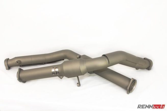 Mercedes G63 AMG Biturbo (2013on) - RENNtech Downpipes with 200 Cell Sport Catalytics