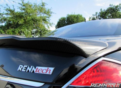 Mercedes S550 (2007-2013) - RENNtech Carbon Boot Lid Spoiler
