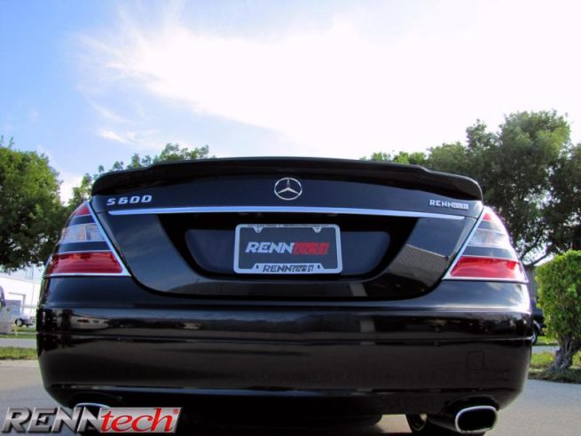 Mercedes S550 (2007-2013) - RENNtech Carbon Boot Lid Spoiler