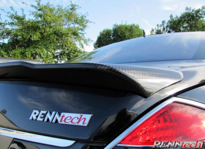 Mercedes S600 (2007-2013) - RENNtech Carbon Boot Lid Spoiler