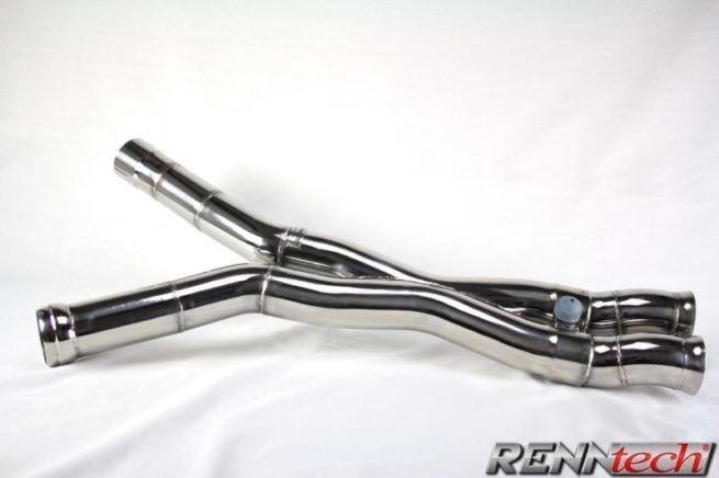 Mercedes S63 AMG (2007-2013) - RENNtech Stainless Steel Sound and Performance Pipe