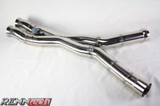 Mercedes S63 AMG (2007-2013) - RENNtech Stainless Steel Sound and Performance Pipe