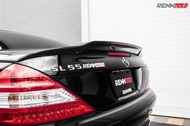 Mercedes SL550 (2007-2011) - RENNtech Carbon Fibre Rear Boot Lid Spoiler