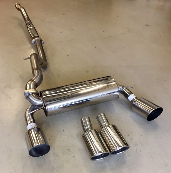 Mongoose Cat Back Exhaust - Focus RS Mk3