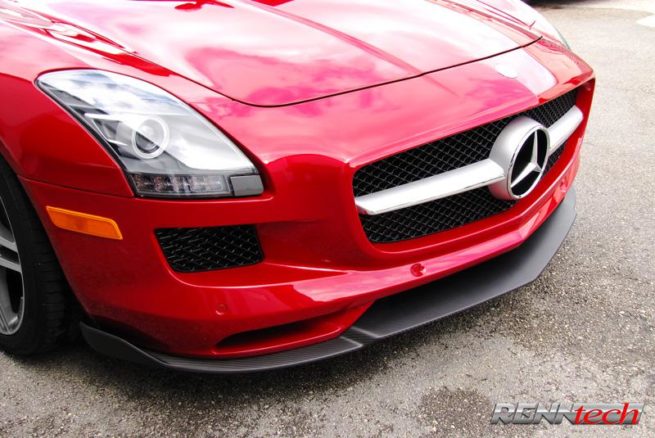 Mercedes SLS AMG GT - RENNtech Carbon Fibre Front Splitter