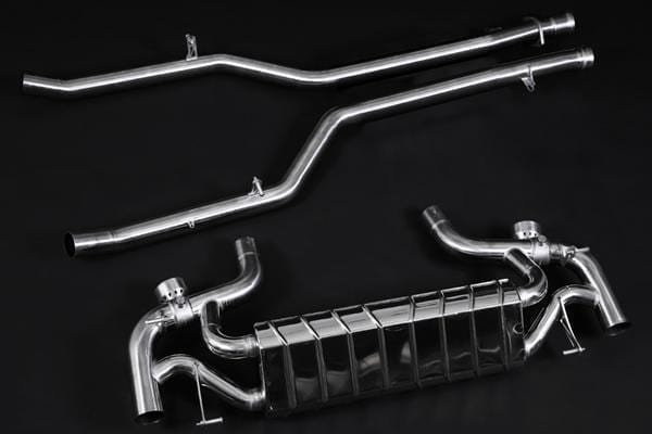 Mercedes SLS AMG GT - RENNtech Stainless Steel Valved Sports Exhaust System w/ Programmable Remote Control