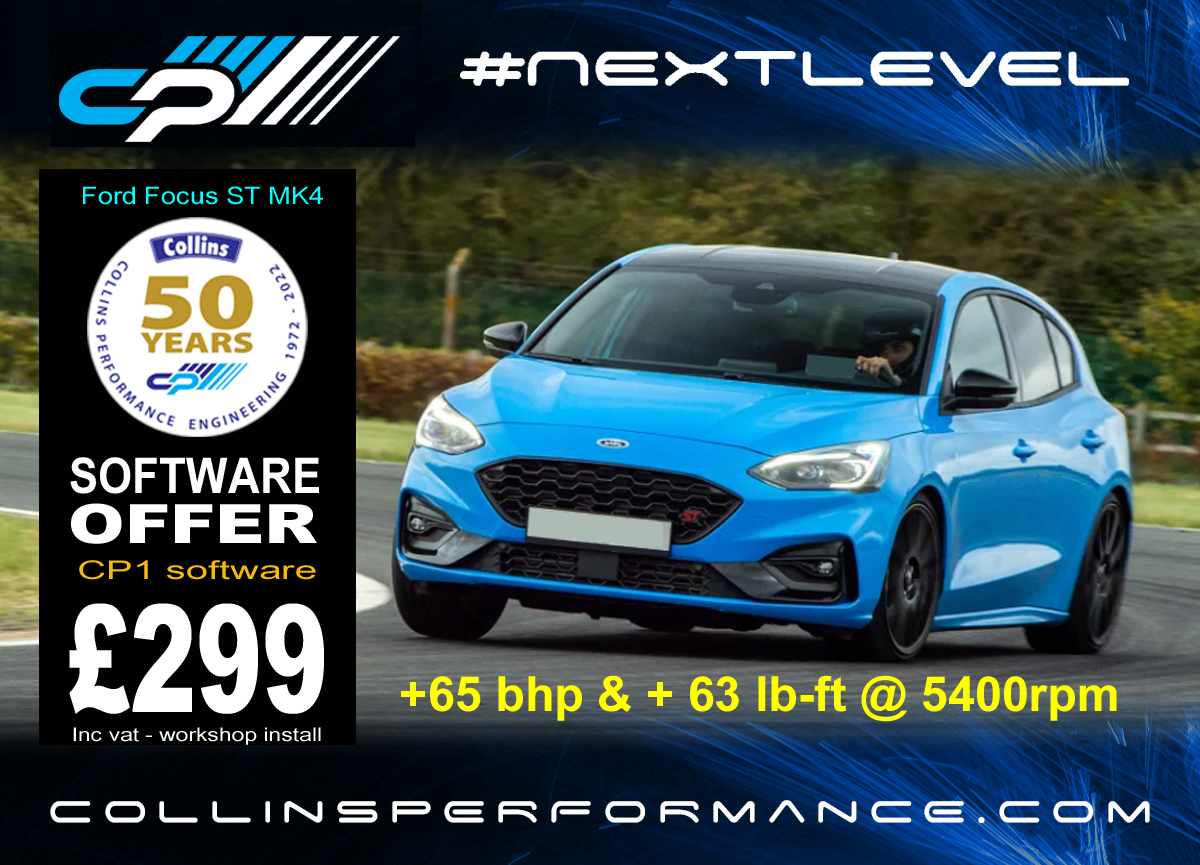 Ford Focus Mk4 ST 50th Anniversary Deal - CP1 Software - Collins Performance