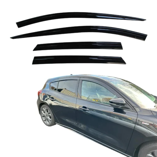 Ford Focus MK4 2019+ 5 Door Auto Clover Wind Deflectors Set (4 pieces)
